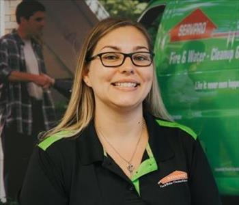 Candace Johnson, team member at SERVPRO of Macon